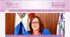 Desktop Screenshot of mujer.gob.do