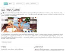 Tablet Screenshot of mujer.com.mx